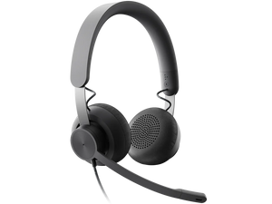 Logitech Zone Wired Headset With Noise Cancelling Mic, Certified for Microsoft Teams 981-000870