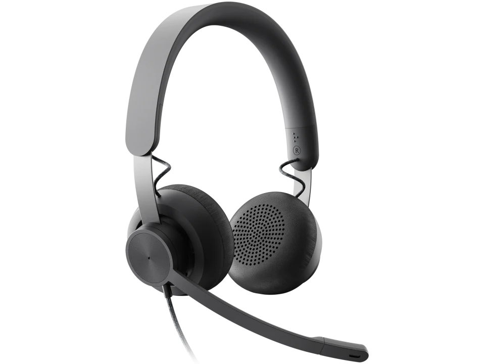 Logitech Zone Wired Headset With Noise Cancelling Mic, Certified for Microsoft Teams 981-000870
