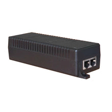 Load image into Gallery viewer, Acconet Gigabit Power over Ethernet (PoE) Injector, 48V, 1.35Amp 65 Watt Adapter, 10Gbps 802.3af/at/bt, Active PoE unit, cannot power passive devices
