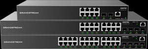Grandstream GWN7803 Enterprise Layer 2 24-Port Managed Gigabit Switch - featuring 24x Ethernet RJ45 Ports and 4x SFP Ports, with GWN Cloud/Manager