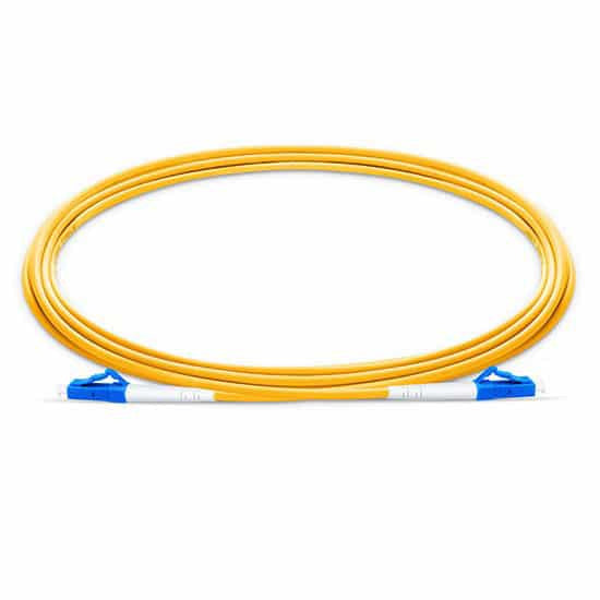 Fibre Optics Patch Cable with Connectors/Terminated, 3 Meter, Acconet Patch Lead LC/UPC - LC/UPC Simplex 3Meter Fibre Patch Cable - AC-Fib-Pl-Lc-3m-us