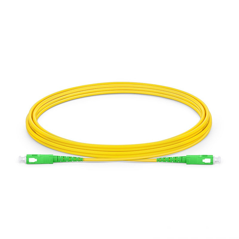 Fibre Optics Patch Cable with Connectors/Terminated, 3 Meter, Acconet Patch Lead SC/APC - SC/APC Simplex 3Meter Fibre Patch Cable - AC-Fib-Pl-Sc-3m-as