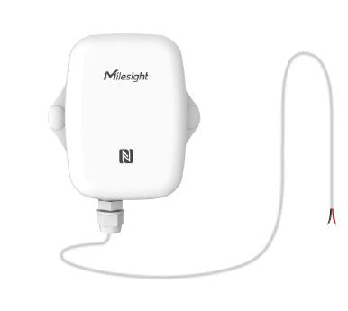 Milesight Pulse Counter IP67 - 1x 4000 mAh Li-SOCL2 Battery, NFC Enabled, Flexible Counting Configuration to Enable, Stop, IoT & Smart Home, Sensors