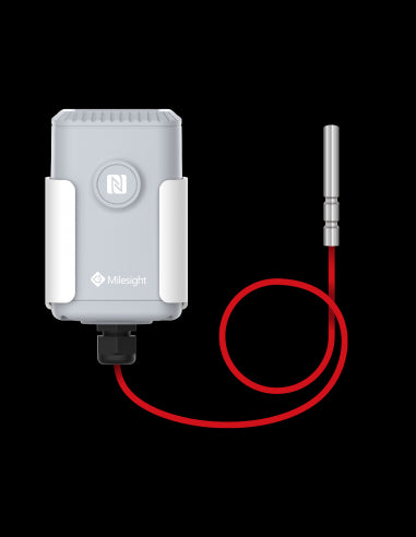 Milesight Industrial Temperature Sensor T500 (-50°C to +800°C), 1x 19000 mAh Li-SOCL2 Battery, NFC Enabled, Transceiver IP67, Sensor IP30, IoT Sensor