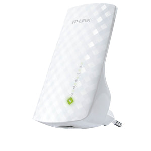 TP-Link RE200 750Mbps Dual Band Wi-Fi Range Extender, 1x FE LAN Port, 3x Internal Antennas, Wall Plugged, Signal LED Indicator, 2.4GHz, 5GHz, 802.11a