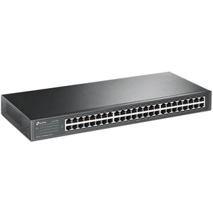 TP-Link 48-port Gigabit Rackmount Switch, Supports MAC address self-learning, auto MDI/MDIX, 48x 10/100/1000M RJ45 ports, 1U 19 steel case - TP-SG1048