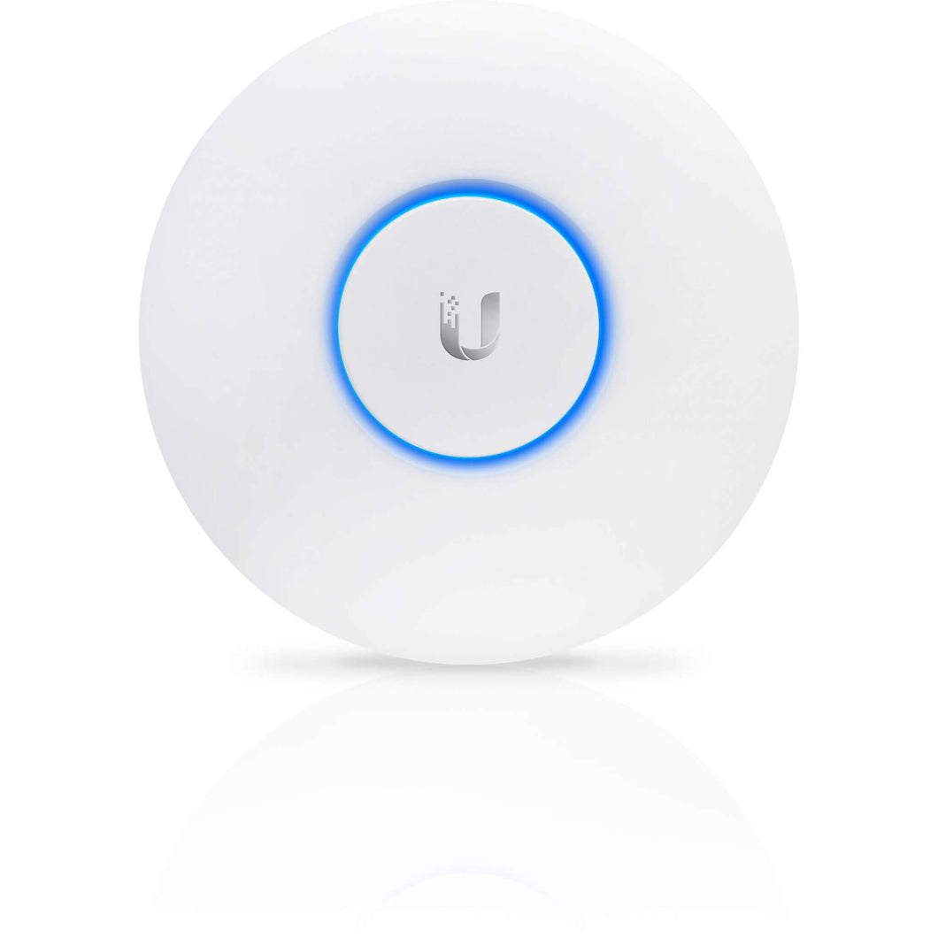 Ubiquiti UniFi Wave 2 802.11ac UniFi High-Density indoor Access Point, 4x4 MU-MIMO WiFi 5 Access Point, Gigabit PoE adapter included - 48V DC, 0.5A