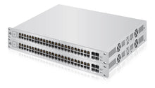 Load image into Gallery viewer, Ubiquiti UniFi 48-port PoE Switch, features 500W PoE, 48x Gigabit RJ45 Ports, 2x SFP+ Ports &amp; 2x SFP Ports, with 140Gbps Switching Capacity, Rackmount
