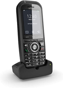 Snom M70 Office DECT SIP Handset with Charging Base - Compatible with M300/700/900, Alarm Feature, Ruggedized, 2" TFT Colour Display, BT, PSU Included