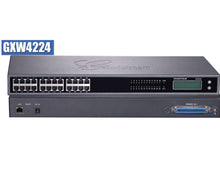 Load image into Gallery viewer, Grandstream GS-GXW4224 24 port FXS VoIP Gateway, PBX, featuring 24x Ports FXS SIP Gateway, Supports Gigabit Ethernet, with LCD Screen, Rackmountable
