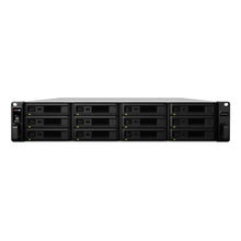 Load image into Gallery viewer, Synology RackStation 12 Bay SAS Expansion Unit - Compatible with FS6400, FS3600, FS3400, SA3600, SA3400, RS18017xs+ - Redundant Power Supply
