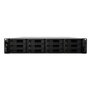 Synology RackStation 12 Bay SAS Expansion Unit - Compatible with FS6400, FS3600, FS3400, SA3600, SA3400, RS18017xs+ - Redundant Power Supply