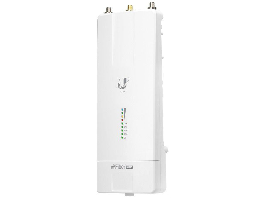 Ubiquiti UISP - airFiber - 5XHD Point-to-Point (PtP) Radio - 5GHz, LTU 2X2 Transceiver, PtP, IP-67 Rated, GPS, Dual Passive Power over Ethernet