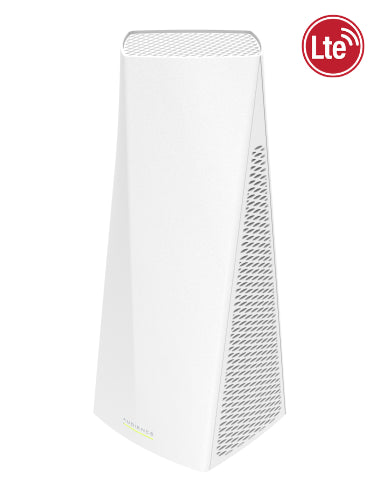 MikroTik Audience 2.4/5Ghz and LTE CAT 6 Desktop MESH WiFi Router, tri-band (1x 2.4GHz, 2x 5Ghz) AP - Quad core, 256 MB, 802.11 a/b/g/n/ac, 4.5dBi, L4