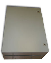 Load image into Gallery viewer, Acconet Metal IP55 Weatherproof Enclosure (800x600x350), Beige, Surface Mount, Lockable Doors, Cabling, Cabinets and Racks Weatherproof Enclosures
