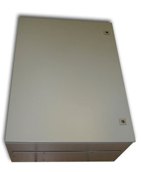 Acconet Metal IP55 Weatherproof Enclosure (800x600x350), Beige, Surface Mount, Lockable Doors, Cabling, Cabinets and Racks Weatherproof Enclosures