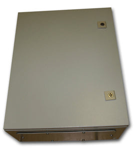 Acconet Metal IP55 Weatherproof Enclosure (500 x 400 x 210), Beige, Surface Mount Lockable Doors, Cabling, Cabinets & Racks, Waterproof Enclosures