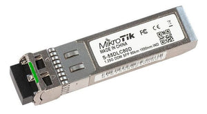 MikroTik Multi-mode SFP Module, 1.25Gbps SFP transceiver with a 850nm Dual LC connector, for up to 550 meter Multi Mode fiber connection, with DDM UPC