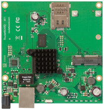 Load image into Gallery viewer, MikroTik RouterBOARD M11G with 1 Gigabit LAN, 1 MiniPCI-e, 1 Sim slot, PoE in &amp; RouterOS L4, Dual core 880MHz CPU, 10V-30V (Passive PoE and 802.3af/at
