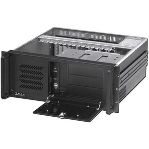 RCT 4U-450RX 4U 450mm Deep Rackmount Chassis E-ATX no PSU; 3 x ODD Bays Up to 7 x 3.5'' Bays if ATX Board installed - CPU 150mm