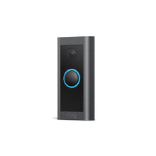 Load image into Gallery viewer, Ring Mini Video Doorbell, Wired, 1080P HD Video, Only Hardwired Power, Two-way Talk, Night Vision, Motion Detection &amp; Alerts, Works with Alexa
