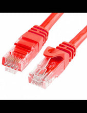 Load image into Gallery viewer, Acconet CAT6 UTP Flylead, 2 Meter, Straight, Stranded Cable, Moulded Boots and Plugs, Red, Cabling &amp; Cabinets, LAN Cable &amp; Connectors, Flyleads
