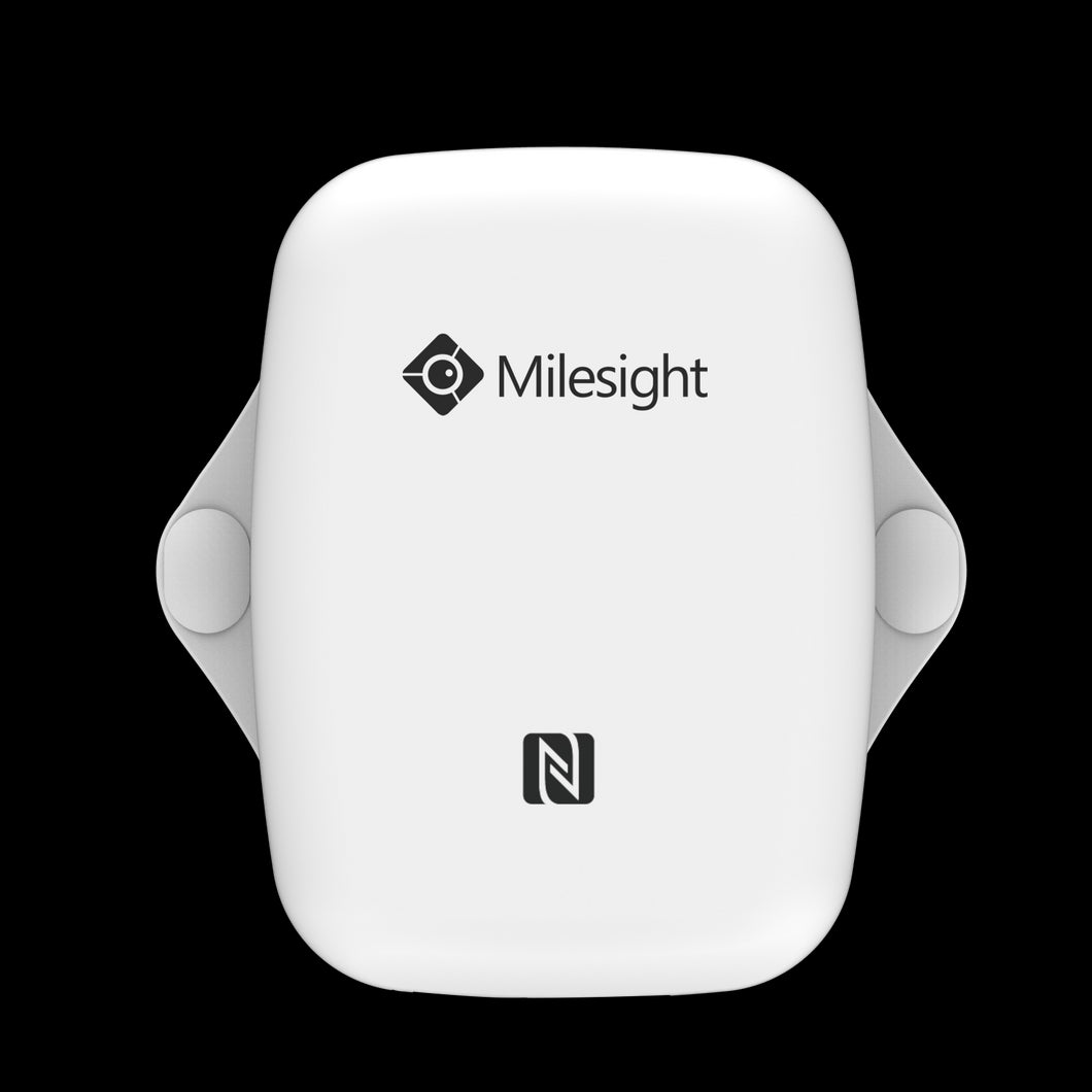 Milesight Temperature, Humidity Sensor, 1x 4000 mAh Li-SOCL2 Battery, NFC Enabled, IP67 UV-resistant and waterproof enclosure, LoRaWAN Compliant