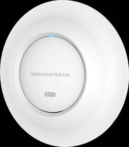 Grandstream GS-GWN7664 Enterprise Indoor WiFi 6 Ceiling Mount Access Point, 3.55Gbps, Dual-band 4x4:4 MU-MIMO, 512 client devices, 2.5Gbps LAN, QoS