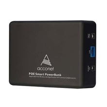 Load image into Gallery viewer, Acconet PoE Mini-UPS with 802.3at PoE Standard - for uninterrupted power to wireless CPE, Router or Wi-Fi access point - USB for cellphone charging
