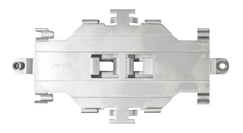 MikroTik - DINrail PRO kit for LtAP mini, mounting bracket for LtAP mini series products, designed to fit standard 35mm×7.5mm DIN rails, metal bracket