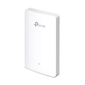 TP-Link AX1800 Wall-Plate Dual-Band WiFi Access Point, 1× Gigabit RJ45 Port, Downlink 3× Gb RJ45 Port, 574Mbps at 2.4GHz + 1201Mbps at 5GHz, Omada SDN