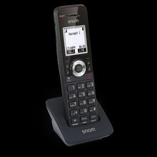 Load image into Gallery viewer, Snom M10-SC Single-cell DECT SIP Phone - Charging Base - 1.8&quot; Backlit Graphic LCD - Cordless DECT Phone, 2.5mm Headphone Jack, 7 days Stand-by, 9 hour
