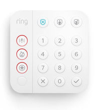 Load image into Gallery viewer, Ring Alarm Keypad V2 Series, Add to Ring Alarm Kit, Mountable Ring keypad to any flat /house wall, IoT &amp; Smart Home, Ring, Ring Alarm
