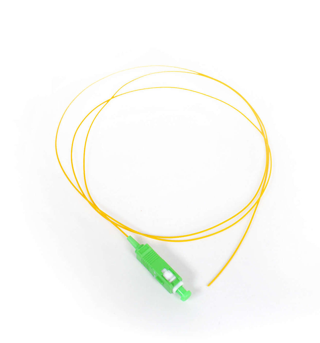 Acconet Open ended pigtail LC/APC 1-Meter Cable with Connectors, Fibre Optics, One meter Fibre Pigtails Ac-Fib-PIGT-Lc-Apc