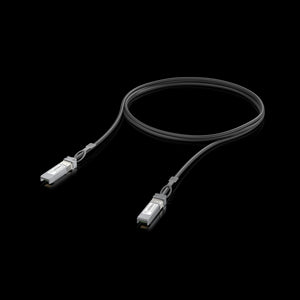 Ubiquiti UniFi - 10 Gbps Direct Attach Cable, 1 Meter, Maximum 10Gbps throughput,  SFP+ to SFP+ connector, Passive copper cable - DAC-SFP10-1M