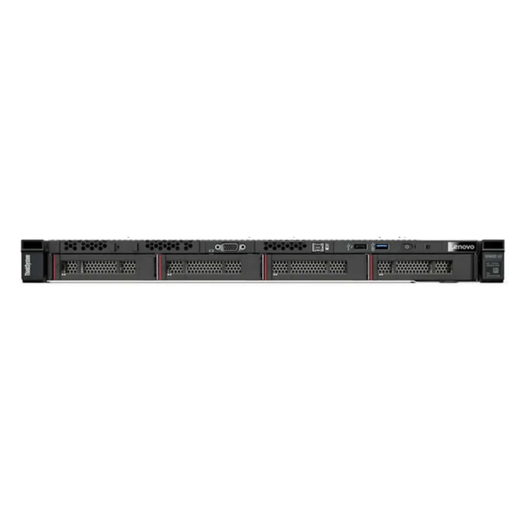 Lenovo ISG ThinkSys SR630, Silver 4309Y (8C/105W/2.8GHz), 1x32GB RD, SATA, 4 Bay, no OPT std, 1U, 1x750 W, Redundant power supply, 3year