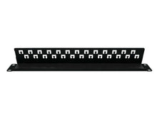 Load image into Gallery viewer, Linkbasic MTE01 19-inch Rack Mount Brush Panel, allows flyleads pass through the panel for neat &amp; organised installation, corrosion resistant material - Let&#39;s Fibre Technologies 
