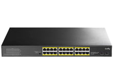 Load image into Gallery viewer, Cudy 24 Port Gigabit PoE 290W 2SFP Combo Switch, with 24x 802.3af/at PoE ports, 2xSFP Uplink ports, offers 290W PoE budget, VLAN, Extender | GS1028PS2
