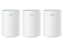 Load image into Gallery viewer, Cudy Dual Band AC 1200Mbps Gigabit Mesh 3 Pack, 802.11ac (WiFi 5) mesh system featuring 2xGigabit Ethernet Ports, integrated antennas | M1300 (3-Pack)
