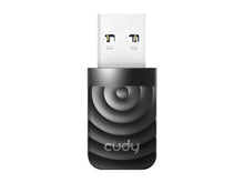 Load image into Gallery viewer, Cudy Dual Band AC 1300Mbps USB 3.0 Adapter, 802.11ac (WiFi 5) wireless USB adapter, featuring a compact design with an internal 2dbi antenna | WU1300S
