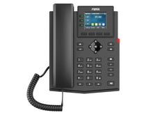 Load image into Gallery viewer, Fanvil 4SIP Gigabit Colour Screen PoE VoIP Phone, dual Gigabit Ethernet, 4x SIP lines, HD Voice, IPv4/IPv6, Opus, a 3-way conference, 2.4&quot; LCD | X303G
