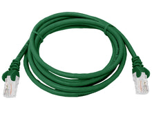 Load image into Gallery viewer, Linkbasic Fly-2G 2-Meter UTP Cat5e Flylead Green, supplied moulded with boots, rated for 10/100/1000Mbps data transmission speeds with stranded copper
