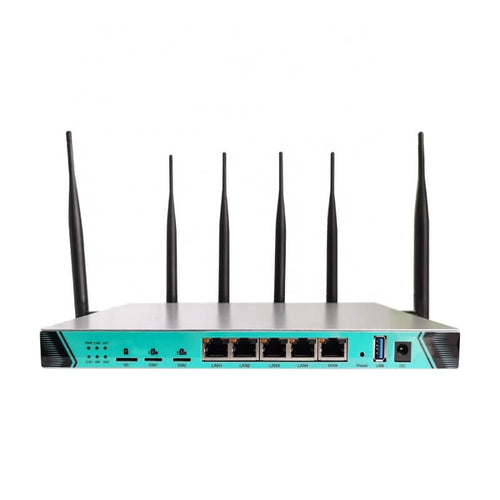 High-Power 1200Mbps Gigabit LTE 3G4G Router Dual Sim 4G Bonding Router  Rj45 Ethernet Port Lte Mobile Broadband - Let's Fibre Technologies
