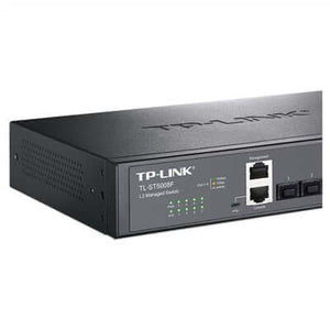 Tp-link 10 gigabit fiber optic network converter 10gb switch 10 gigabit sfp+10g switch 10gb 10gbps 8*10000Mbps switch TL-ST5008F - Let's Fibre Technologies