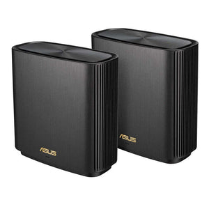 Asus ZenWiFi XT8 AX6600 2 Packs Whole-Home Tri-Band Mesh WiFi 6 System Coverage up to 5,500sq.ft or 6+Rooms, 6.6Gbps WiFi Router - Let's Fibre Technologies 