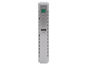 MUPS-17W8.8AH Micro UPS with USB & PoE Output, 12VDC 8.8Ah 17W, with selectable 9V/12V 17W DC output, 5V USB port and 15V/24V Fast Ethernet PoE output