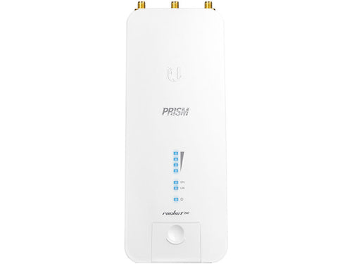 Ubiquiti UISP airMAX Rocket Prism AC 2GHz Radio, Ethernet Ports: 1x 10/100/1000, Power Input: 24V 0.5A Gigabit PoE Injector (Included) | R2AC-PRISM - Let's Fibre Technologies 