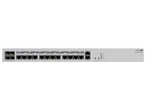 MikroTik Cloud Core 12 Port Gigabit 4SFP+ 16 Core Router, with 12 x 10/100/1000 Ethernet Ports ; 1x 10/100/1000 Management Interface | CCR2116-12G-4S+