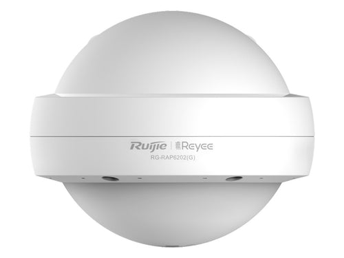 Reyee Dual Band AC 1300Mbps Gigabit Outdoor AP, 802.11ac WiFi 5 dual-band IP68 Access Point, 2x GbE Ports 2x2 MU-MIMO, layer 3 roaming | RG-RAP6202(G) - Let's Fibre Technologies 