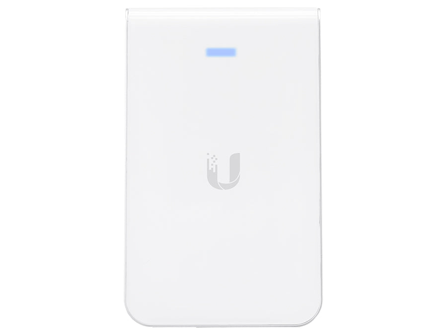 Ubiquiti UniFi AC Dual Band Gigabit In-Wall Access Point, with Data Rate 2.4GHz at 300Mbps/5.8GHz at 867Mbps, 3x10/100/1000 Ethernet Ports | UAP-AC-IW